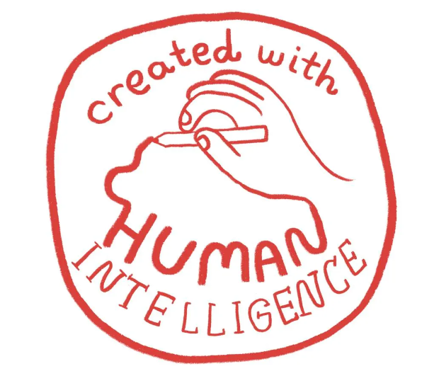 Created with Human Intelligence